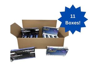 lot 38 image: MSRP $350 11 Boxes NEW Premium MICROFLEX LifeStar EC Double-Layer High Risk EMS Police & Supreno EC Nitrile&nbspExam Gloves Size MXL Extended Cuff -tested in real-world overdose simulations, these Microflex&nbspgloves ensure advanced protection