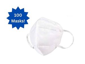 lot 65 image: 1 Case (100 Masks) NEW Genius Care 10-Pack Of 5 Layer 95% Filtration Disposable Face Masks -&nbspprotective & high filter efficiency -innermost layer is skin-friendly and soft giving you a comfortable experience