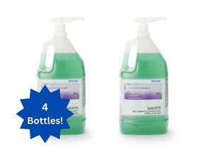 lot 70 image: MSRP $180  1 Case (4 gallons per case) NEW Ecolab 6023175 Enzymatic Detergent -&nbspeffectively dissolves organic residues&nbspto safeguard the sanitary integrity of medical instruments&nbspand enhance patient health.