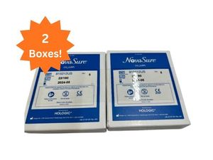 lot 74 image: MSRP $100  Lot of 2 Boxes (5 Cartridges Per Box) NEW Hologic 815012US NovaSure Co2 (USP) Canister Cylinders