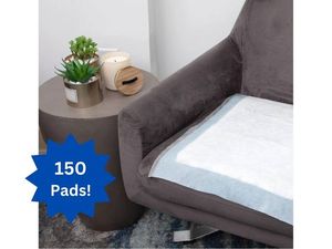lot 90 image: 1 Case NEW Halyard 48822 23 x 36&nbspDisposable UnderpadsChux Pads 150 Count - Super-Absorbent & Odor-Reducing  Keeps Patients Comfortable & Bedding Protected
