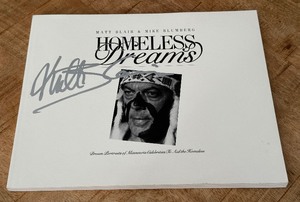 lot 53 image: Matt Blair Signed Homeless Dreams Book