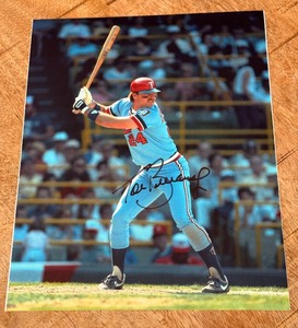 lot 74 image: Tom Brunansky Signed 8x10 Minnesota Twins Baseball Photo
