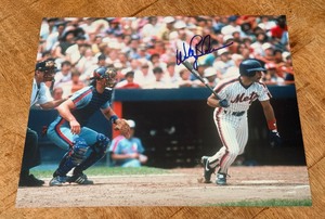 lot 81 image: Walter Johnson Signed 8x10 New York Mets 8x10 Baseball Photo