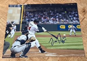 lot 126 image: Trevor Plouffe Signed Minnesota Twins Baseball 8x10 Photo