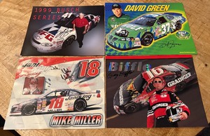 lot 147 image: (4) NASCAR Driver Signed Photos - Greg Biffle, (2) David Green, Mike Miller