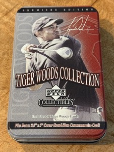 lot 152 image: Tiger Woods Collection Upper Deck 25 Golf Card Set