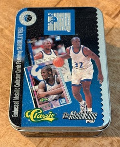 lot 157 image: Shaquille ONeal The Metal Edge 5 Card Basketball Set