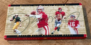 lot 159 image: Joe Montana Career Set Upper Deck Football Cards