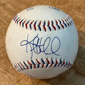 lot 164 image: Ken Hrbek Commemorative Career Stat Baseball