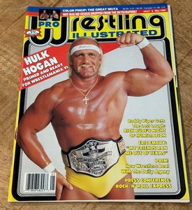 lot 179 image: Hulk Hogan 1990 Pro Wrestling Illustrated Magazine