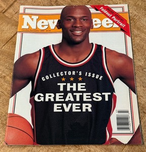 lot 180 image: Michael Jordan 1993 Newsweek Magazine