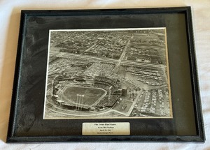lot 227 image: 1961 Minnesota Twins Framed Photo From First Game at the Met - April 21, 1961