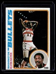 lot 60A image: Elvin Hayes 1978 Topps #25 Vintage Basketball Card