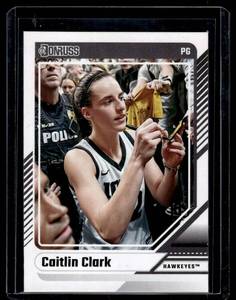 lot 86A image: Caitlin Clark 2024 Donruss Collection #7 Basketball Card