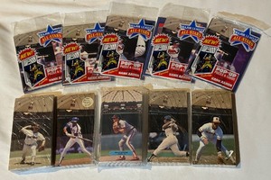 lot 111A image: Lot of Baseball Popup All-Star Cards 1985 and 1986
