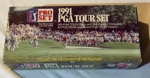 lot 113A image: 1991 PGA Tour Golf Card Set