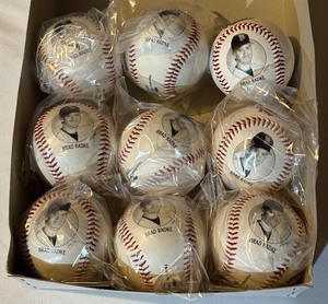 lot 115A image: (9) Brad Radke 1997 Stat Highlights Baseball - Minnesota Twins