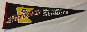lot 125A image: Minnesota Strikers Vintage Soccer Pennant