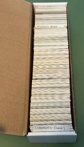 lot 180A image: 750 Star Baseball Card Box - All Roger Clemens and Dennis Eckersley