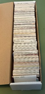 lot 184A image: 750 Star Baseball Card Box - Mike Piazza, Magglio Ordonez, John Kruk, Mark Prior
