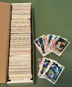 lot 188A image: 750 Star Baseball Card Box - Alex Rodriguez, Nolan Ryan, Brett Saberhagen