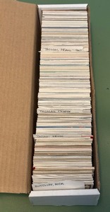 lot 190A image: 750 Star Baseball Card Box - Frank Thomas, Kevin Tapani, Rick Sutcliffe