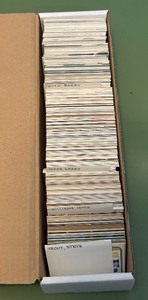 lot 191A image: 700 Star Baseball Card Box - Steve Trout, Mitch Williams, Kerry Wood, Barry Zito