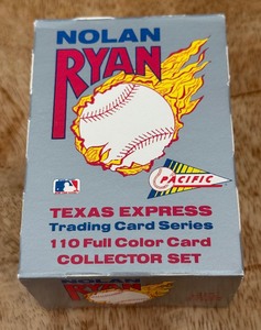 lot 44B image: Noaln Ryan 1991 Pacific Texas Express Collector Baseball Card Set