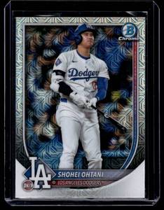lot 158A image: Shohei Ohtani Mojo 2025 Bowman Chrome #17 Baseball Card