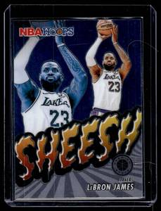 lot 161A image: LeBron James Sheesh Insert 2024 Premium Stock #17 Basketball Card