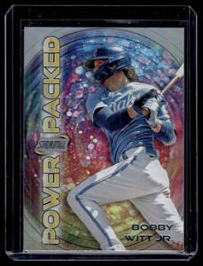lot 166A image: Bobby Witt Jr. 2024 Topps Stadium Club Power Packed #PP-18 Baseball Card