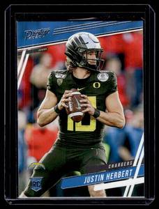 lot 170A image: Justin Herbert RC 2020 Prestige #266 Rookie Football Card