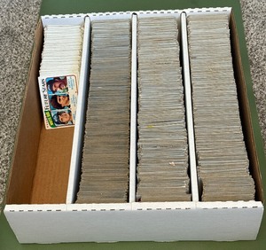 lot 57B image: 2,200 Card 1980 Topps Vintage Baseball Monster Box