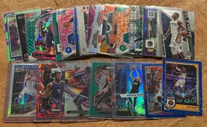 lot 94B image: 28 Basketball Card Lot w Tons of Stars, Numbered, Rookies, Prizm, Color and More