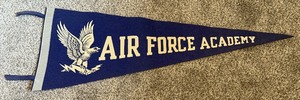 lot 64B image: Vintage Air Force Academy Pennant