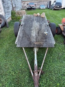 lot 11 image: Home made utility trailer 4x8