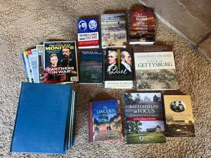 lot 40 image: Collection of Civil War Books and Magazines Including Bound Civil War Times Volumes