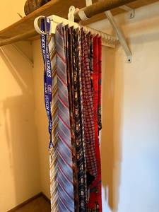 lot 73 image: Collection of Mens Dress Ties and Lanyard