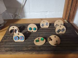 lot 11E image: Collection of 6 Pairs Mens Vintage and Modern Cufflinks Assorted Styles