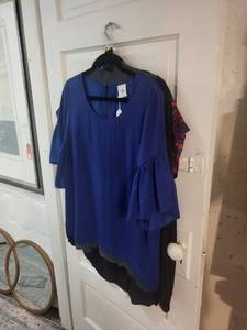 lot 19R image: Collection of 4 Cabi Womens Tops in Assorted Colors and Styles
