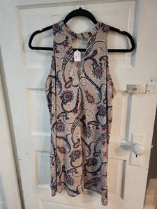 lot 197 image: Lot of 4 Womens Dresses Soprano, Old Navy, Dressbarn, Tribal Various Sizes
