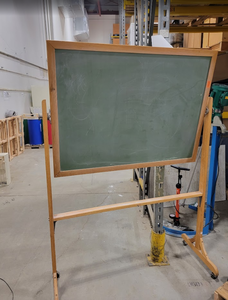 lot 14 image: Double Sided Chalkboard (584274)