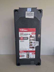 lot 1 image: HYPER TOUGH 5-SHELF PLASTIC SHELVING UNIT