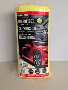 lot 18 image: KIRKLAND SIGNATURE MICROFIBER TOWELS 36PK.