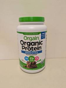NEW ORGAIN ORGANIC PROTEIN PROBIOTICS PLANT BASED PROTEIN POWDER