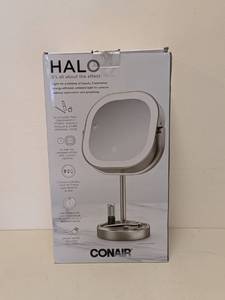 lot 59 image: CONAIR HALO LED RECHARGEABLE VANITY MIRROR