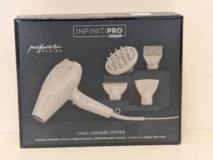 lot 90 image: CONAIR INFINITY PRO IONIC CERAMIC DRYER