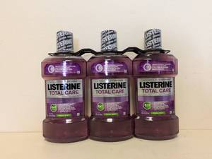lot 98 image: LISTERINE TOTAL CARE MOUTHWASH 3PK.