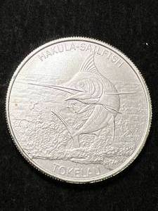 lot 44 image: 2016 TOKELAU SAILFISH 1 TROY OZ .999 FINE SILVER